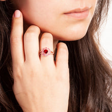 Load image into Gallery viewer, Elegant Confetti Paris Women Ring - ECJ10622R5