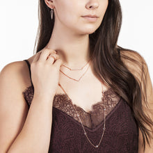 Load image into Gallery viewer, Elegant Confetti Lily Women Necklace - ECJ2603NO