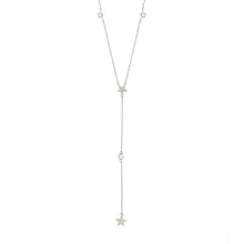 Load image into Gallery viewer, Elegant Confetti Kennedy Women's 18k White Gold Plated Star Drop Fashion Necklace