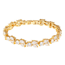 Load image into Gallery viewer, Elegant Confetti Juliet Women's 18k White Gold Plated Radiant Fashion Bracelet