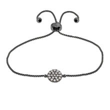 Load image into Gallery viewer, Elegant Confetti Venice Women's 18k White Gold Plated Bolo Fashion Bracelet