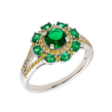 Load image into Gallery viewer, Elegant Confetti Paris Women Ring - ECJ10620R5